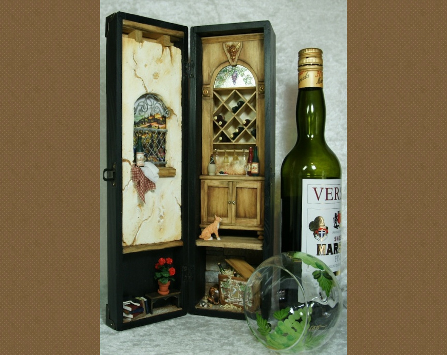 wine box vignette