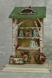 QS Winter Woodland Market Stall 1/4 scale kit